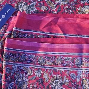 Floral Red Tapestry by anthropologie